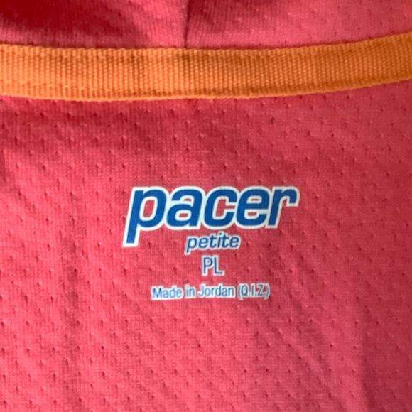 Pacer Two Tone Hooded Full Zip Up Vest Jacket Size: PL - Picture 11 of 11